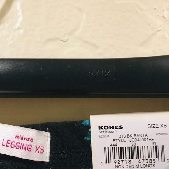 New Bundle of 2 Christmas leggings themed tights xs - Picture 7 of 10